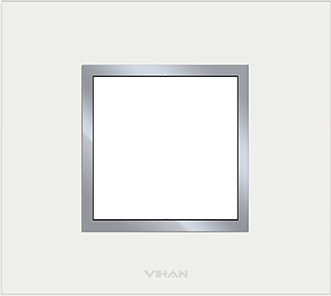 F-one+ Glossy Moon White plate