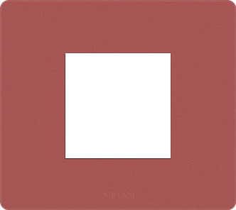 Frint Metallic Sashay Red Plate