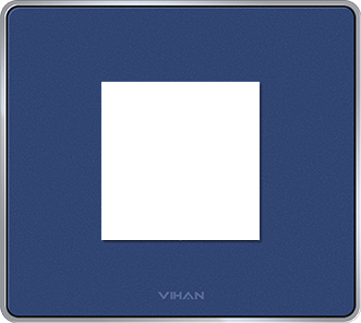 Frinton Metallic With Steel Frame Metallic Blue plate