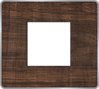 Frinton Wood With Steel Frame Mahogany Oak plate