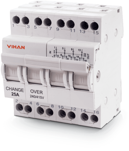 vihan Changeover Four Pole 