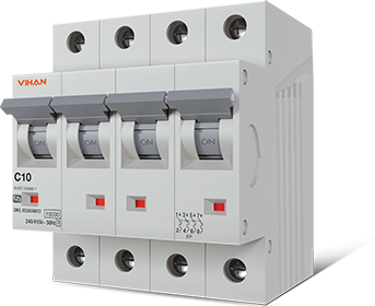 6A-32A FOUR POLE ‘B’ TYPE