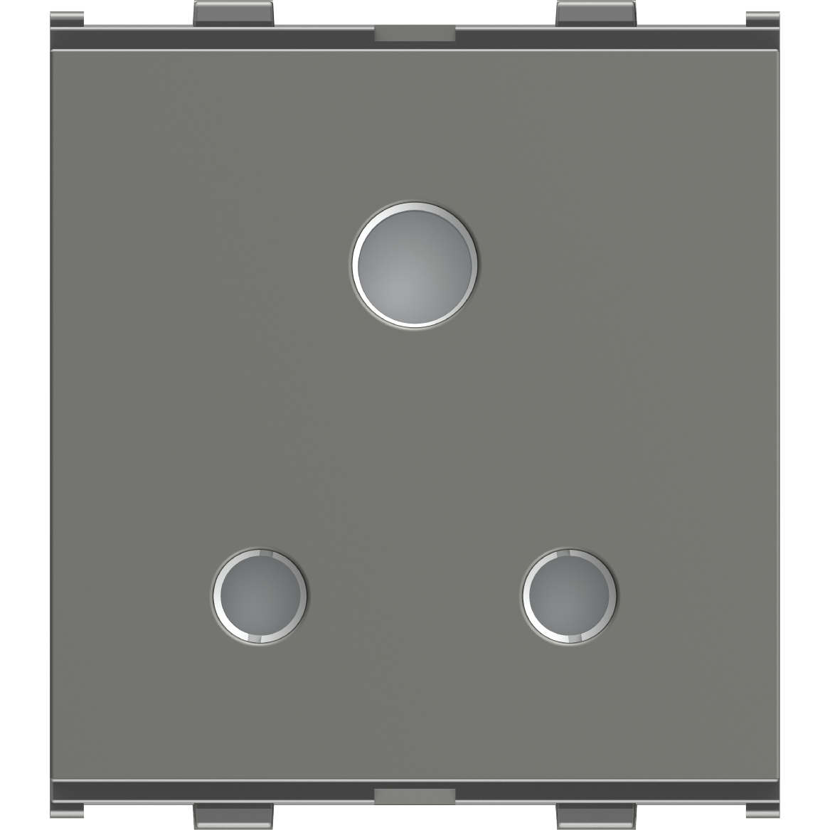 3 Pin Socket with Safety Shutter