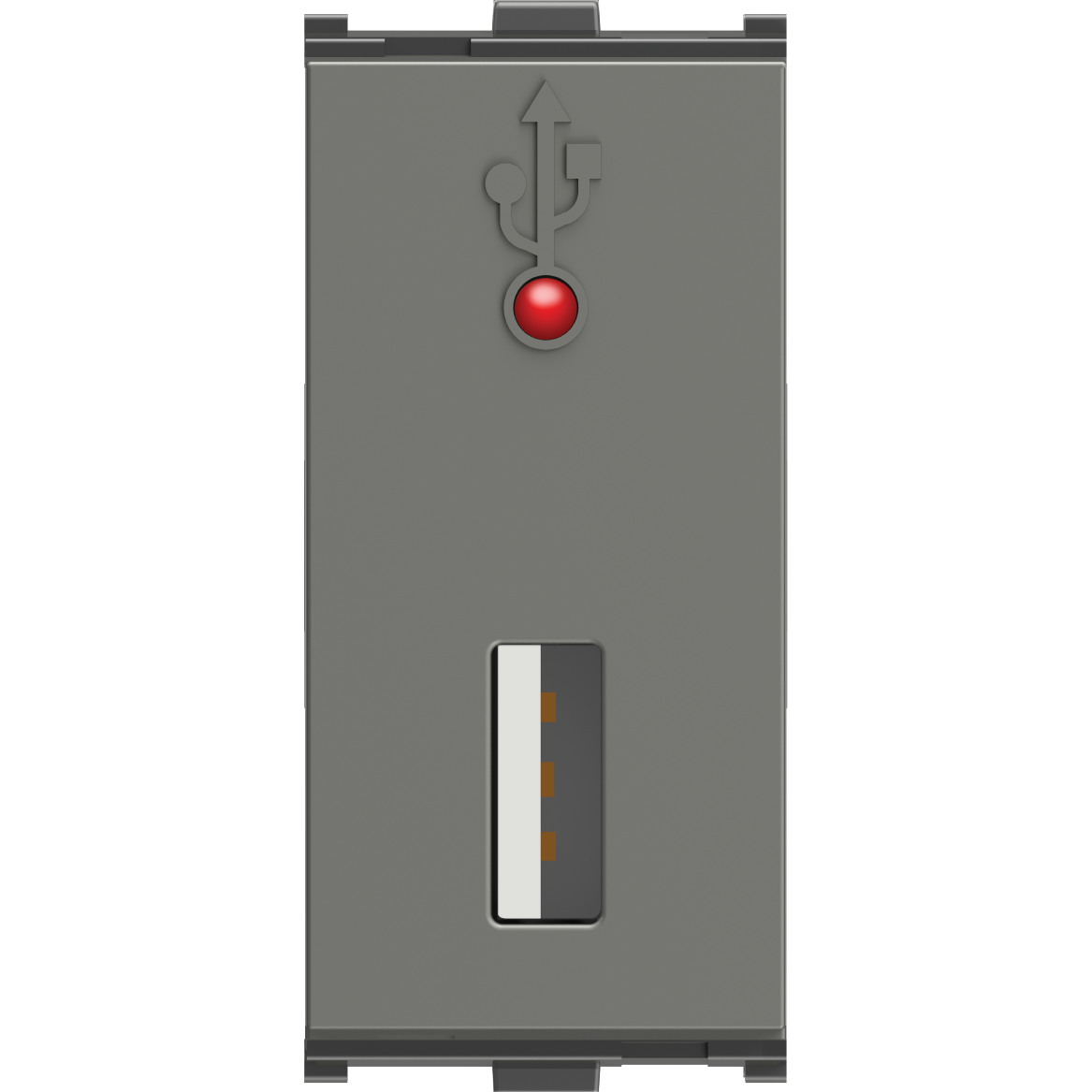 USB Charger with Indicator (LED) 240V-50-60Hz