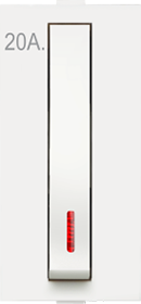 20A. 1 Way Switch with Indicator