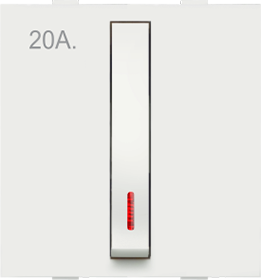 20A. 1 Way Switch with Indicator
