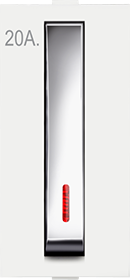 20A. 1 Way Switch with Indicator