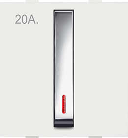 20A. 1 Way Switch with Indicator