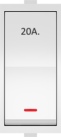 20A. 1 Way Switch with Indicator