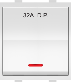 32A. D.P. Switch with Indicator