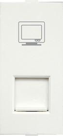 RJ-45 Mini Computer Jack with shutter