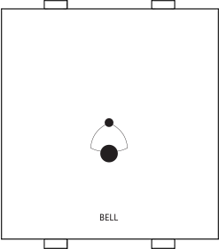 Bell Push (without IR) 110-240V~50-60Hz(Relay Output)