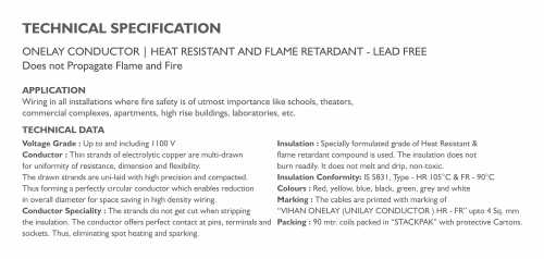 Specification - Onelay Ecoguard